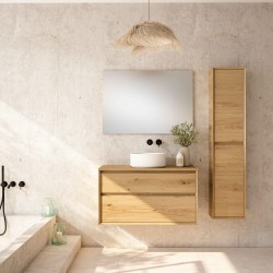 Mueble suiza 70 2c susp roble stock