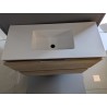 Encimera solid qube 45 91x1.2hx46f blanco pozo centrado con